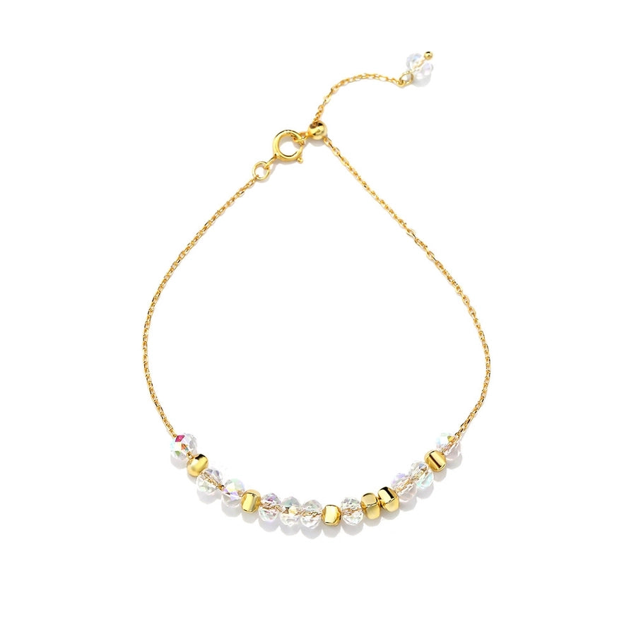 925 Sterling Silver Bracelets Elegant Glam Romantic