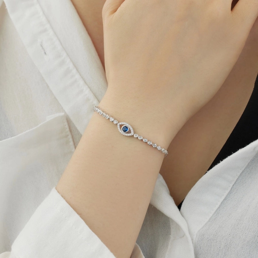 925 Sterling Silver Bracelets Elegant