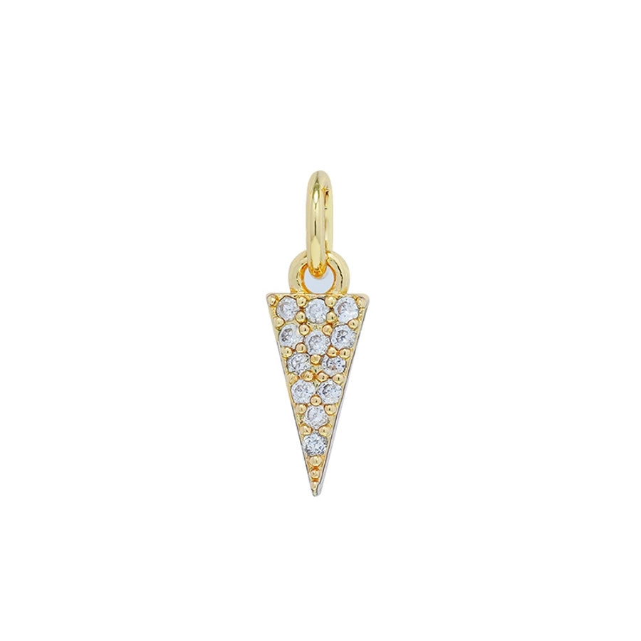 1 Piece Copper Rhinestones Solid Color Pendant