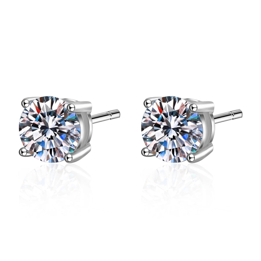 925 Sterling Silver Geometric Earrings